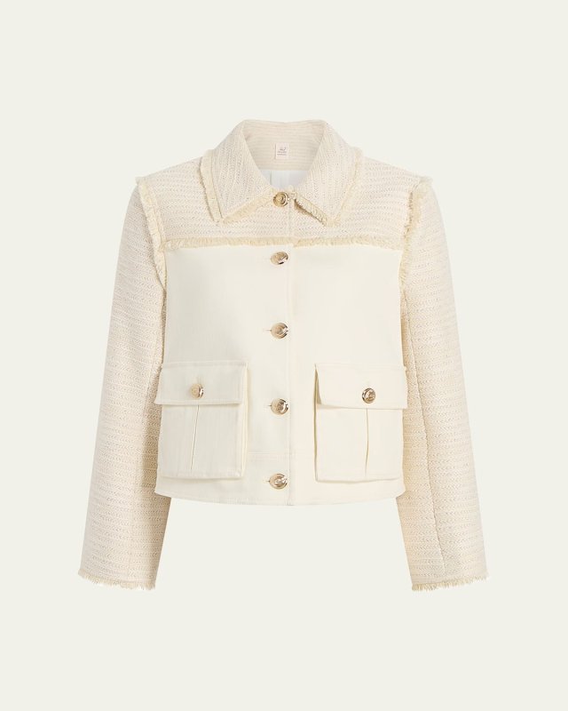 Liliana Braided Tweed Jacket